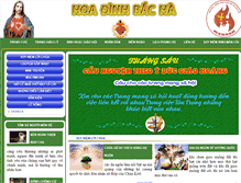 Tablet Screenshot of hoadinhbacha.com